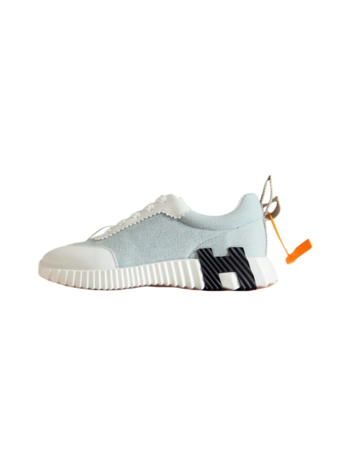 [plus-size shoes]Bouncing Couple Style Mixed Material Breathable Casual Sneakers 3 colors 29085233