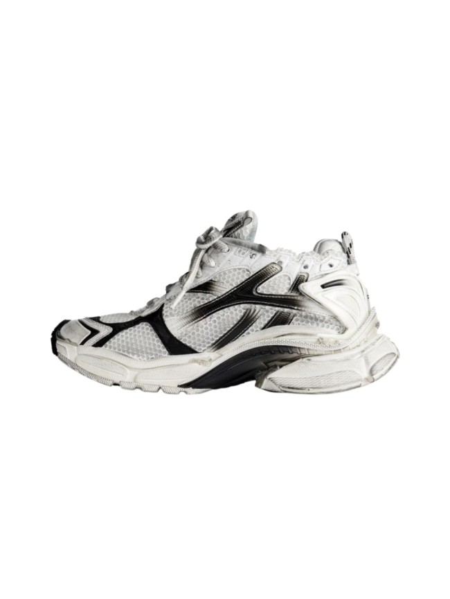 1:1 quality version Runner Vintage Black and White Retro Sneakers 28598141
