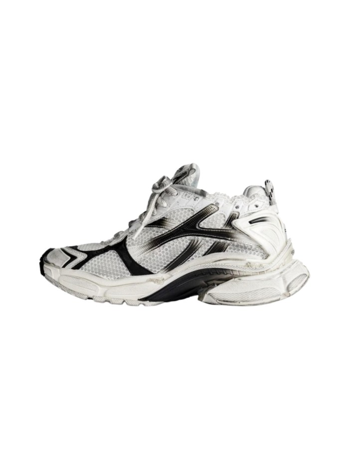 1:1 quality version Runner Vintage Black and White Retro Sneakers 28598141