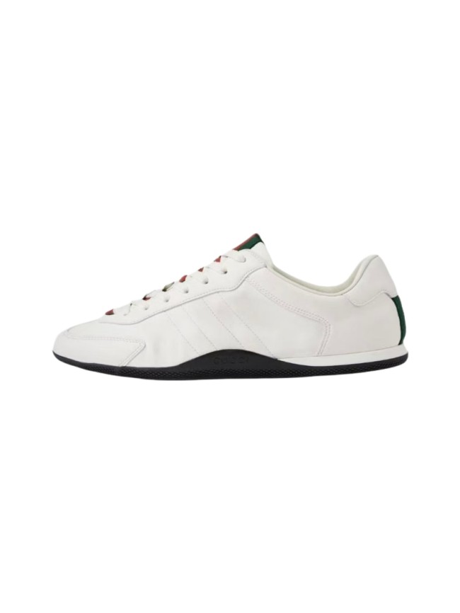 [plus-size shoes]1:1 quality version Leather Green Red Web Vintage Shoes 5 colors 28974025