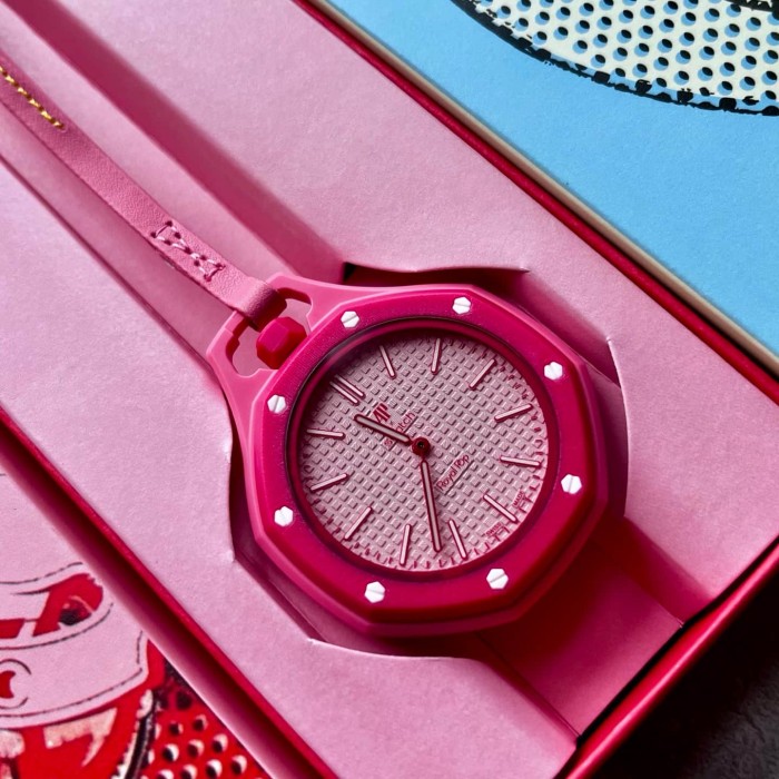 AP x Swatch Royal Oak Dopamine Dial Quartz Movement Pocket Watch & Wrist Watch 8 colors【Dial diameter：42mm】29202610