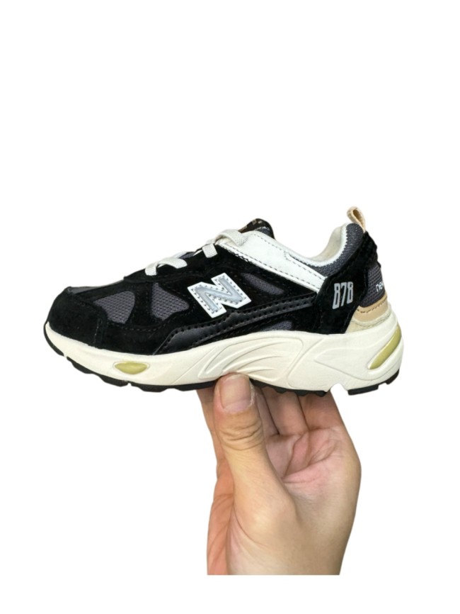 878 Elastic Lace Retro Dad Sneakers for Kids 6 colors 29011048