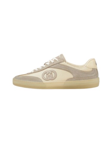 1:1 quality version Beige Mesh Suede Low Top Vintage Shoes 28974092