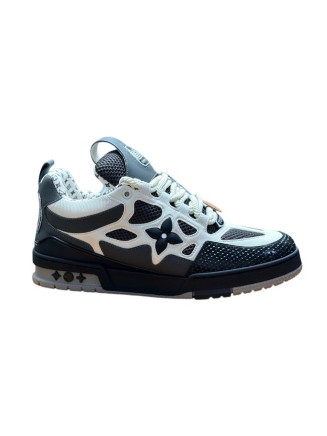 1:1 quality version 28338546 L  Skate Sneaker Grey White shoes