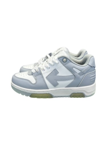1:1 quality version OW Out Of Office  OOO  Low Tops Grey White OMIA189F22LEA0010109
