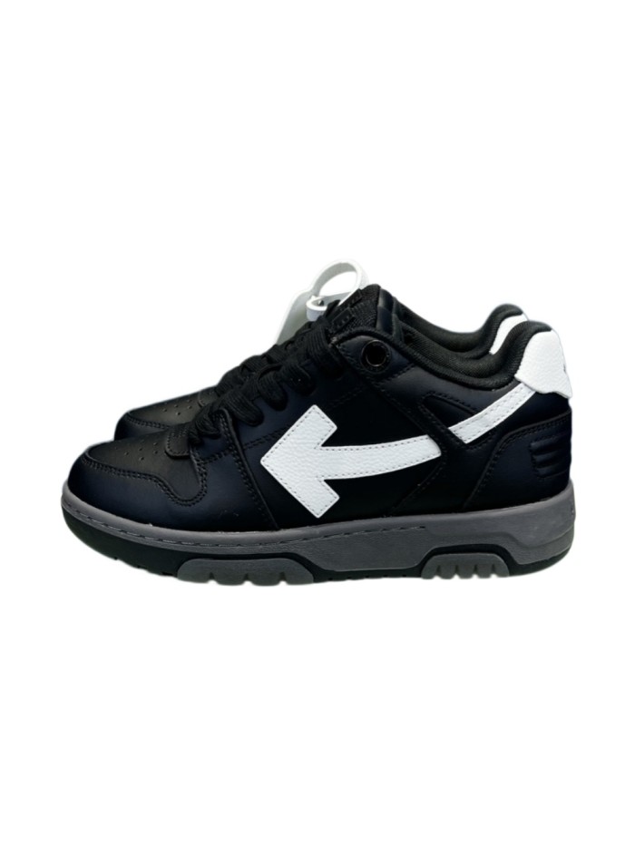 1:1 quality version OW Out Of Office Black White OMIA189R21LEA0011001