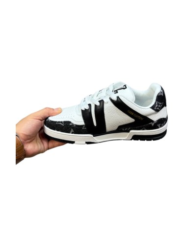 1:1 quality version 28367393 Leather and canvas patchwork Shoes 5 colors