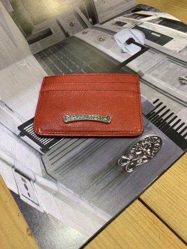 1:1 quality version Cowhide Card Holder Metal Bar Logo Slim Multi Slot Card Wallet 8 colors 29222373