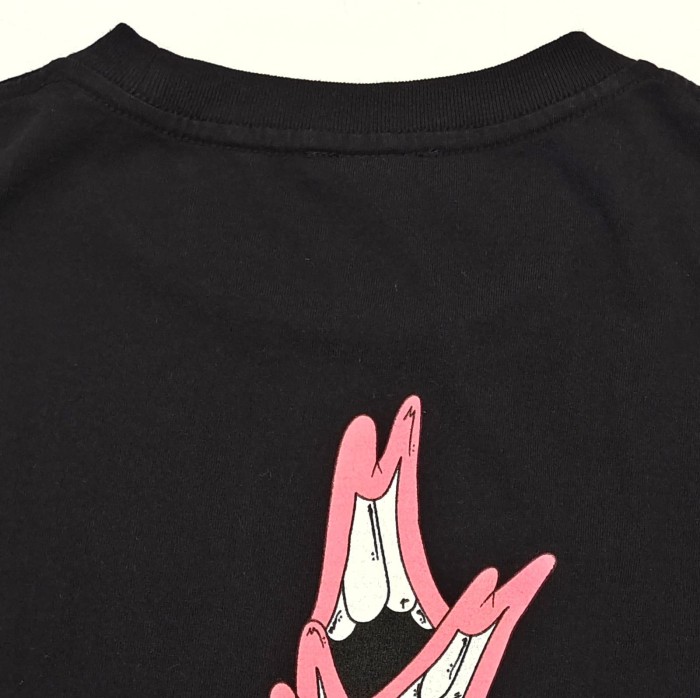 [Big & Tall for weights up to 220 lbs]1:1 quality version Back Lips Floral Black Print Tee 29222335