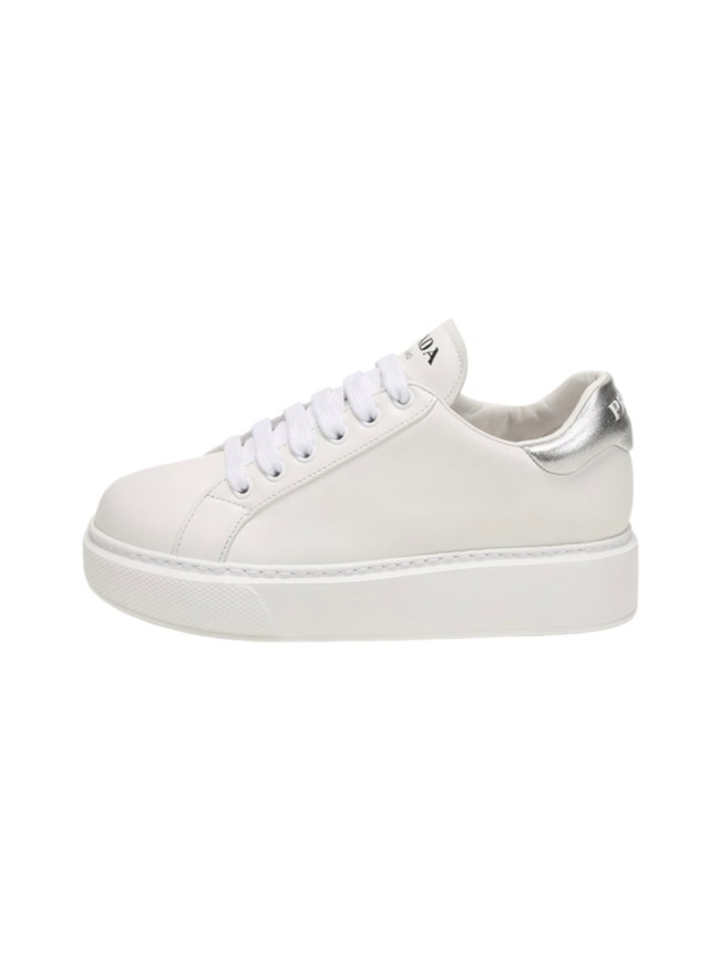 PR@DA@ LEATHER LOW-TOP SNEAKERS   PRD062