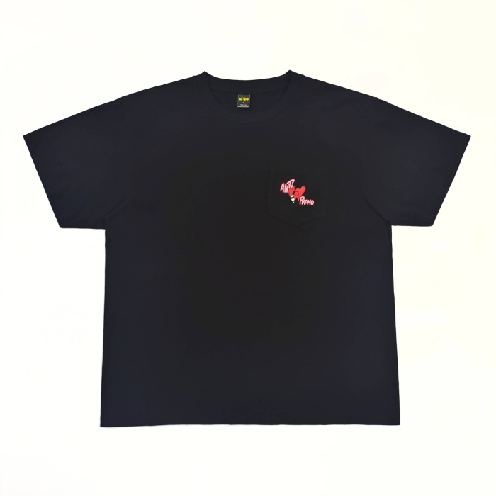 [Big & Tall for weights up to 220 lbs]1:1 quality version Back Lips Floral Black Print Tee 29222335