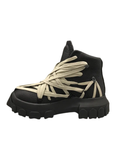1:1 quality version Cross Strap Cowhide Elephant Print Thick Sole Martin Boots