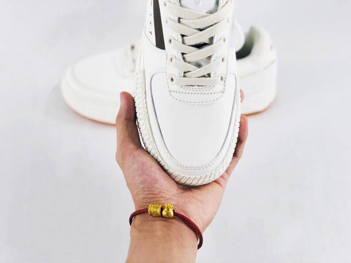 Air Force 1 Type Deconstructed Two Tone Grey Transparent Mesh Sneakers 2 colors 29225550