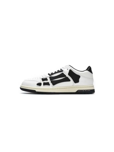 AM Skel Top Low White Black White PS22MFS003-111