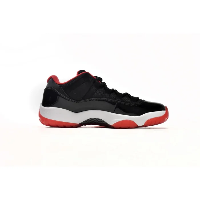 [plus-size shoes] Air @j11 Low Bred Black Patent Leather Red Outsole Retro Basketball Sneakers 5 colors 29225380