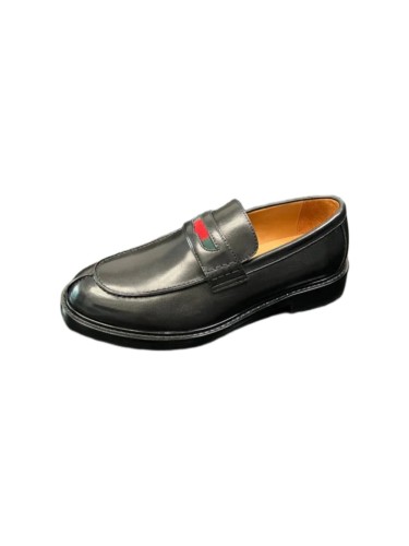 1:1 quality version Red and Green Webbing Men's Loafers 6 colors 28899672