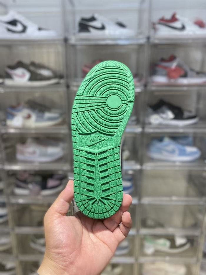 [plus-size shoes] Air @j1 Low  Low Black White Green Celtics Color Block Sneakers 2 colors 29225307