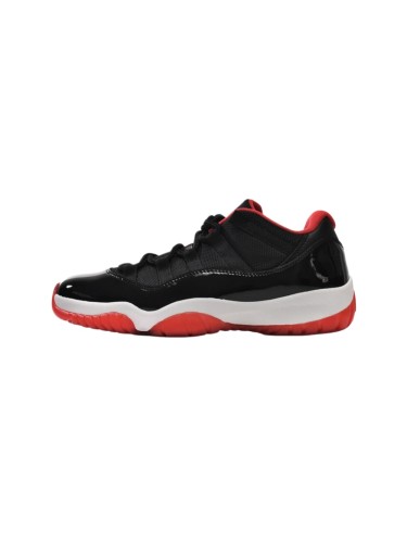 [plus-size shoes] Air @j11 Low Bred Black Patent Leather Red Outsole Retro Basketball Sneakers 5 colors 29225380