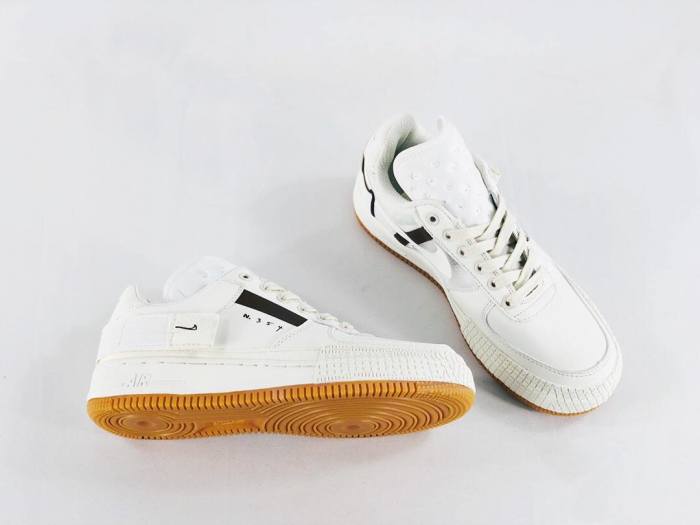 Air Force 1 Type Deconstructed Two Tone Grey Transparent Mesh Sneakers 2 colors 29225550
