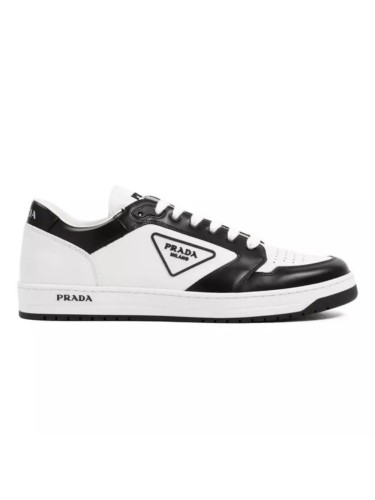 PR@DA@ DISTRICT SNEAKER WHITE BLACK   PRD091