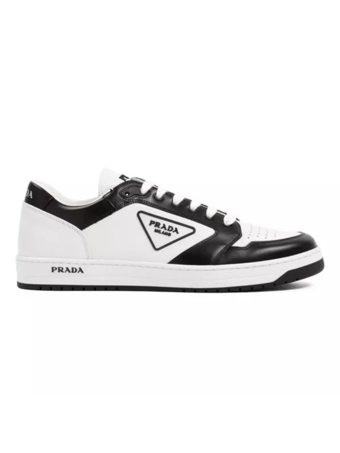 PR@DA@ DISTRICT SNEAKER WHITE BLACK   PRD091