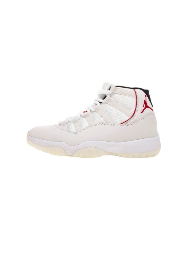 [plus-size shoes] Air @j11 High Platinum Tint Rabbit White Suede Upper Translucent Crystal Outsole Basketball Sneakers 29225403
