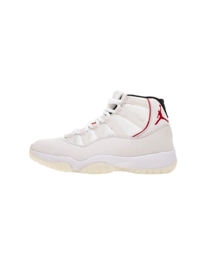 [plus-size shoes] Air @j11 High Platinum Tint Rabbit White Suede Upper Translucent Crystal Outsole Basketball Sneakers 29225403