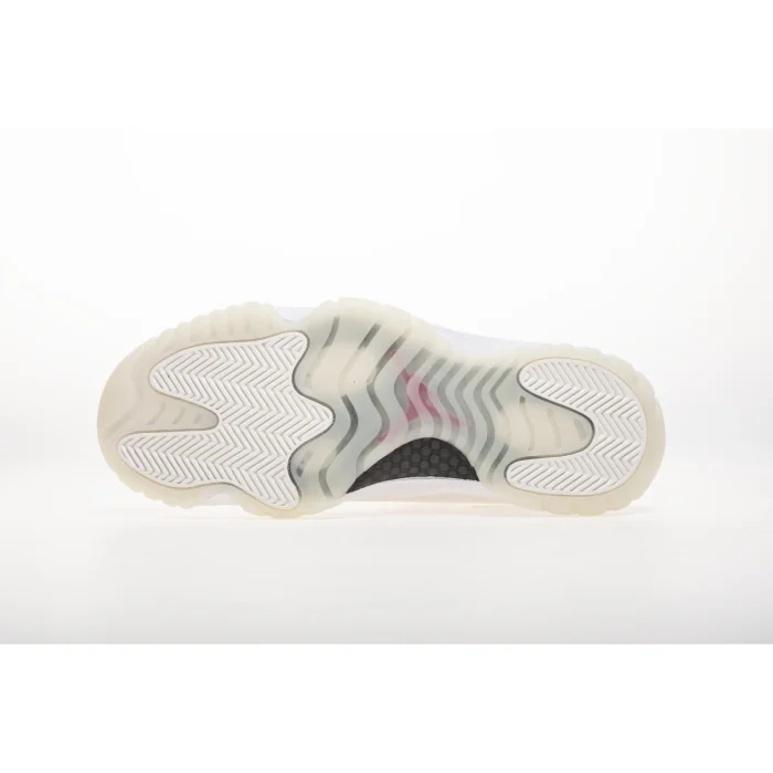 [plus-size shoes] Air @j11 High Platinum Tint Rabbit White Suede Upper Translucent Crystal Outsole Basketball Sneakers 29225403