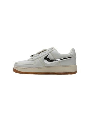 [plus-size shoes] 1:1 quality version Air Force 1 Low Off White Canvas Removable Metallic Silver Swoosh Gum Outsole Sneakers 29225509