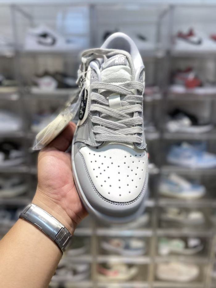 [plus-size shoes] Air @j1 Low Eastside Golf Collab Dark Navy Vintage Off White Gum Sole Retro Sneakers 2 colors 29225167