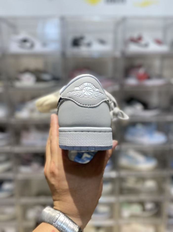 [plus-size shoes] Air @j1 Low Eastside Golf Collab Dark Navy Vintage Off White Gum Sole Retro Sneakers 2 colors 29225167