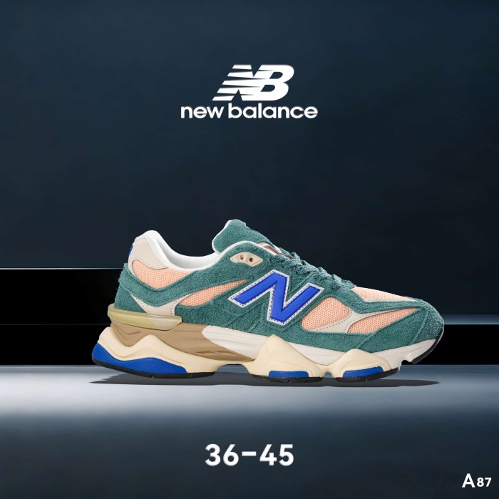 New B@L@nce 9060 Brown Green Suede Mesh Deconstructed Retro Dad Cushioned Running Shoes  20 colors 29247438
