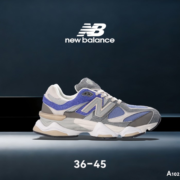 New B@L@nce 9060 Off-White & Black Color Block Mesh Leather Deconstructed Running Shoes  15 colors 29247420