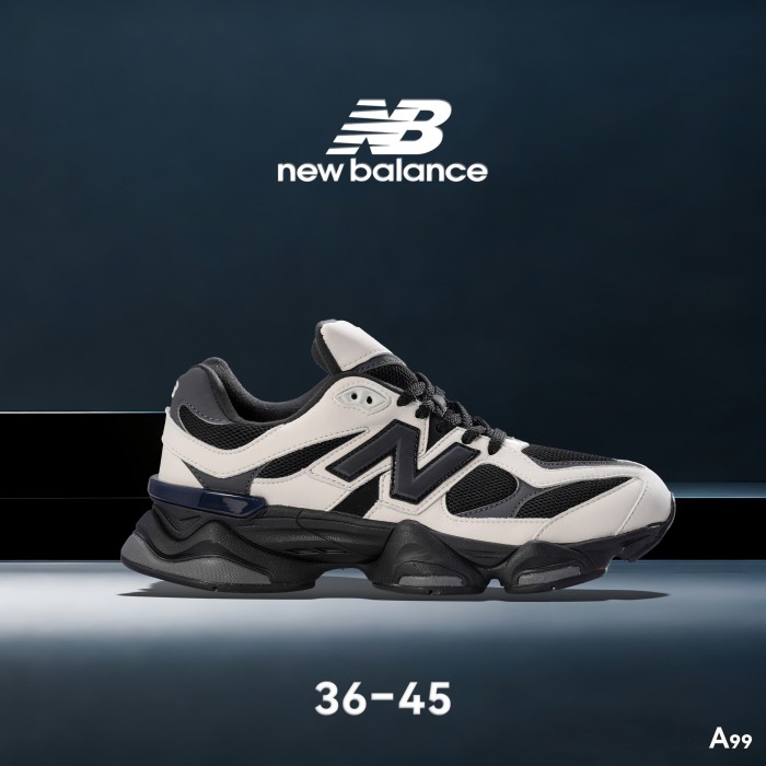 New B@L@nce 9060 Off-White & Black Color Block Mesh Leather Deconstructed Running Shoes  15 colors 29247420