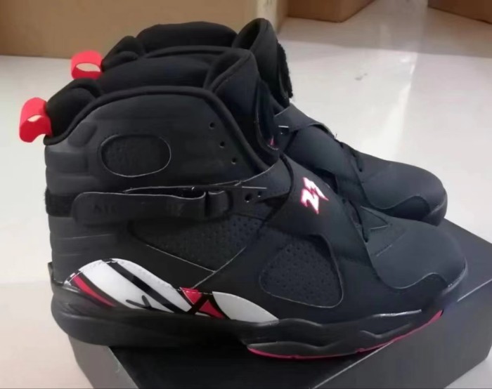 [plus-size shoes] Air @j8 Retro Aqua OG Black & Blue High-Top Vintage Basketball Shoes 15 colors 29247370