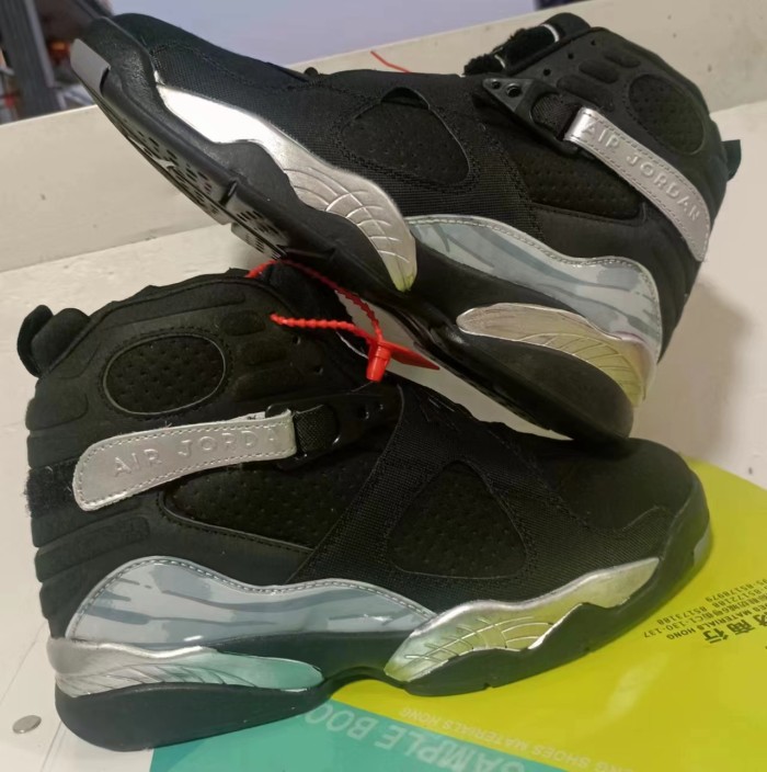 [plus-size shoes] Air @j8 Retro Aqua OG Black & Blue High-Top Vintage Basketball Shoes 15 colors 29247370