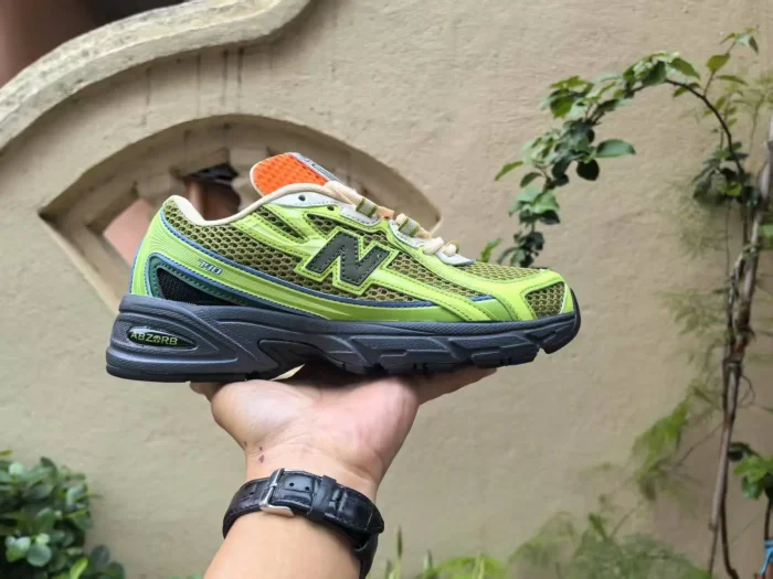 New B@L@nce 740 White Silver Mesh Retro Cushioned Running Shoes  16 colors 29247385