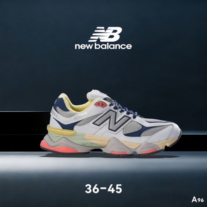 New B@L@nce 9060 Off-White & Black Color Block Mesh Leather Deconstructed Running Shoes  15 colors 29247420