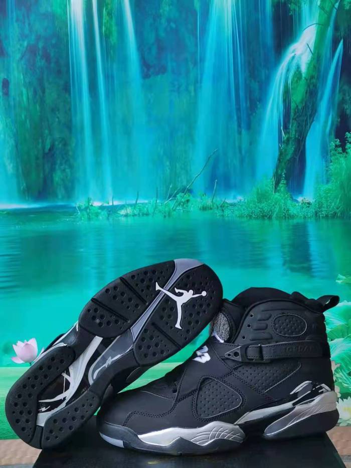 [plus-size shoes] Air @j8 Retro Aqua OG Black & Blue High-Top Vintage Basketball Shoes 15 colors 29247370