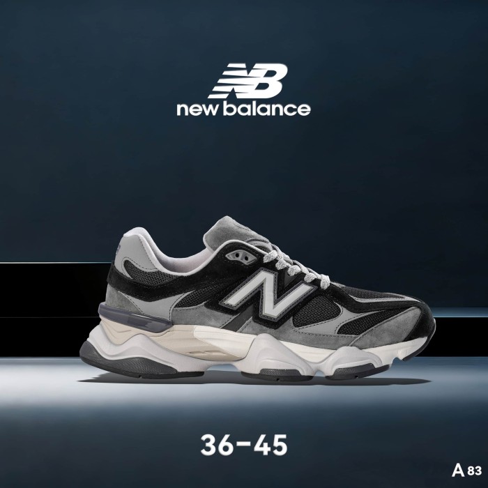 New B@L@nce 9060 Black Grey Suede Mesh Deconstructed Vintage Running Shoes  15 colors 29247444