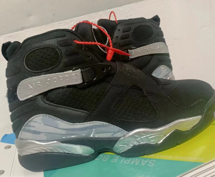 [plus-size shoes] Air @j8 Retro Aqua OG Black & Blue High-Top Vintage Basketball Shoes 15 colors 29247370