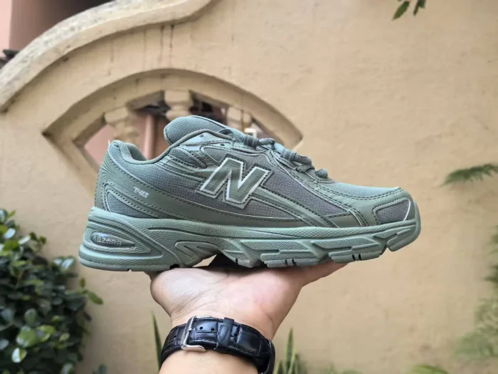 New B@L@nce 740 White Silver Mesh Retro Cushioned Running Shoes  16 colors 29247385