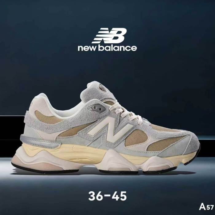New B@L@nce 9060 Black Grey Cordura Fabric Retro Dad Style Cushioned Running Shoes 16 colors 29247409