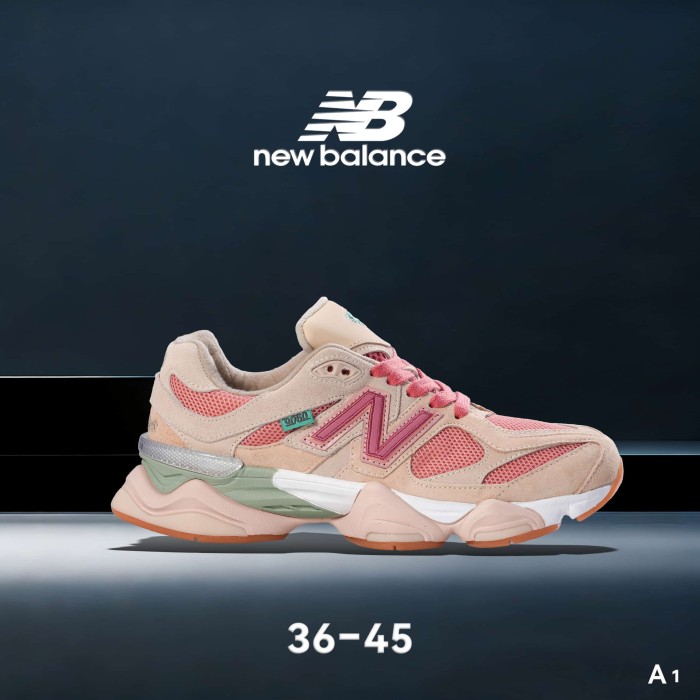 New B@L@nce 9060 Black Grey Suede Mesh Deconstructed Vintage Running Shoes  15 colors 29247444