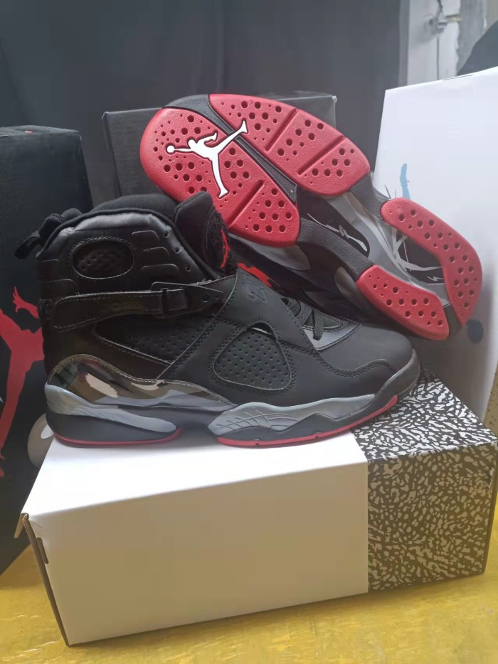 [plus-size shoes] Air @j8 Retro Aqua OG Black & Blue High-Top Vintage Basketball Shoes 15 colors 29247370