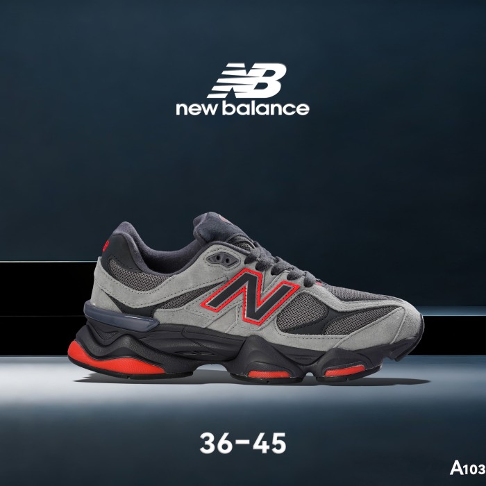 New B@L@nce 9060 Off-White & Black Color Block Mesh Leather Deconstructed Running Shoes  15 colors 29247420