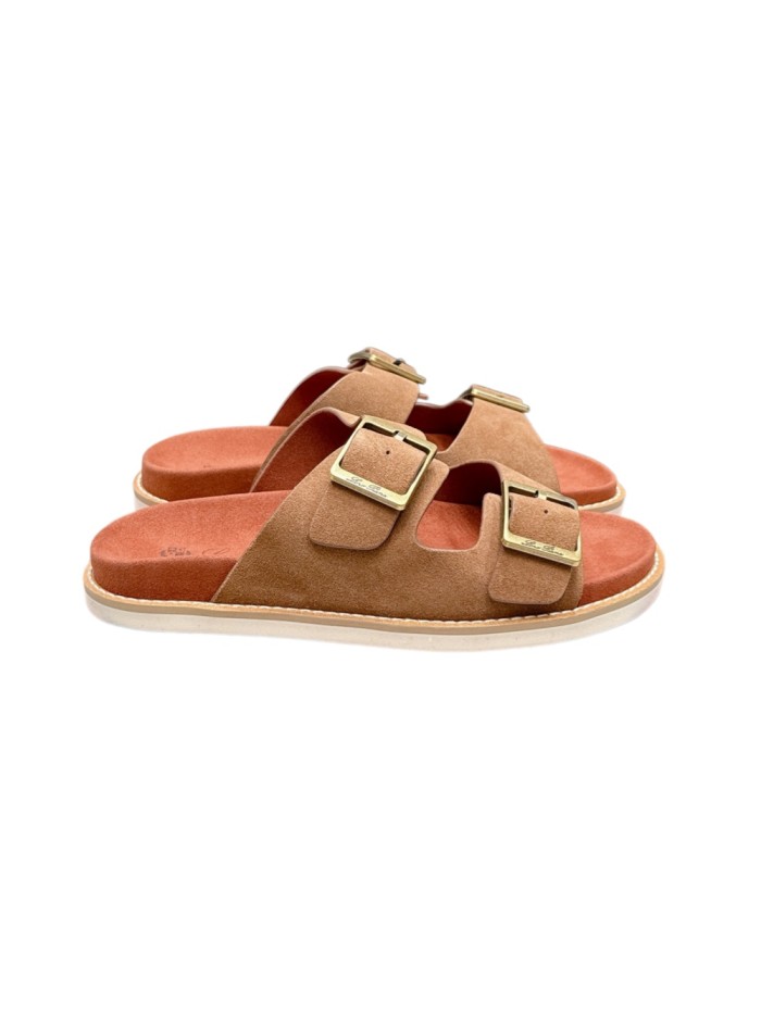 [plus-size shoes]1:1 quality versionDouble Buckle Suede EVA Foam Birkenstock Style Slide Sandals 5 colors 29247665