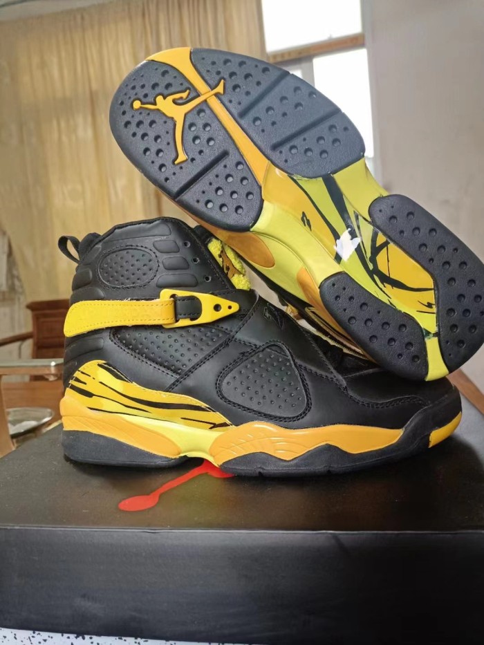 [plus-size shoes] Air @j8 Retro Aqua OG Black & Blue High-Top Vintage Basketball Shoes 15 colors 29247370