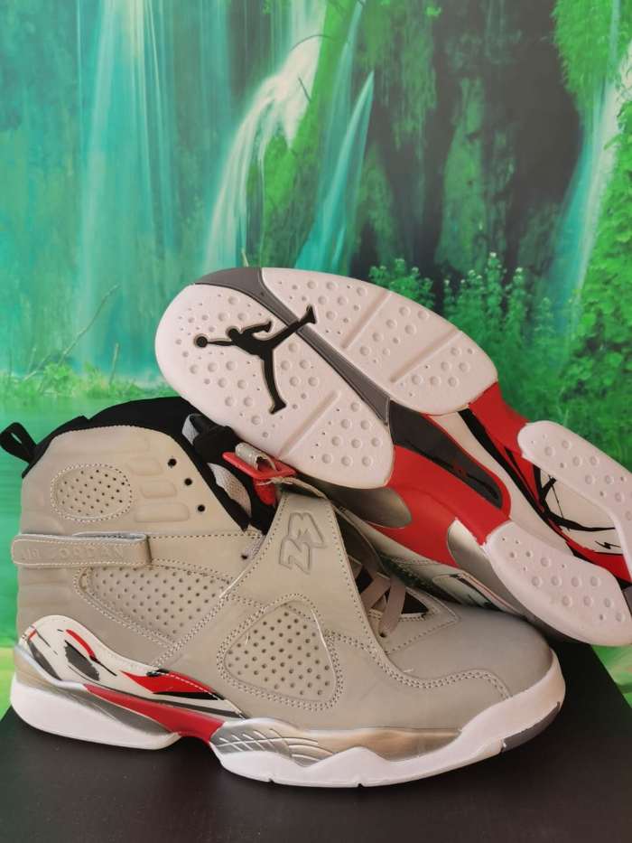 [plus-size shoes] Air @j8 Retro Aqua OG Black & Blue High-Top Vintage Basketball Shoes 15 colors 29247370