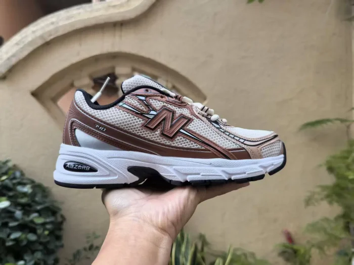 New B@L@nce 740 White Silver Mesh Retro Cushioned Running Shoes  16 colors 29247385